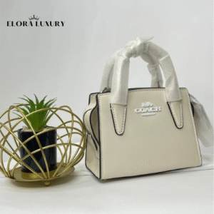 Coach Andrea Mini Carryall – Chalk