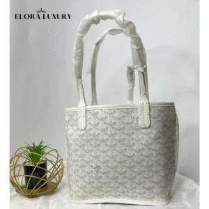 Goyard Anjou Mini Bag – White