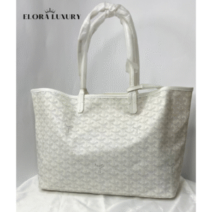 Goyard Saint Louis Tote Bag – White MM