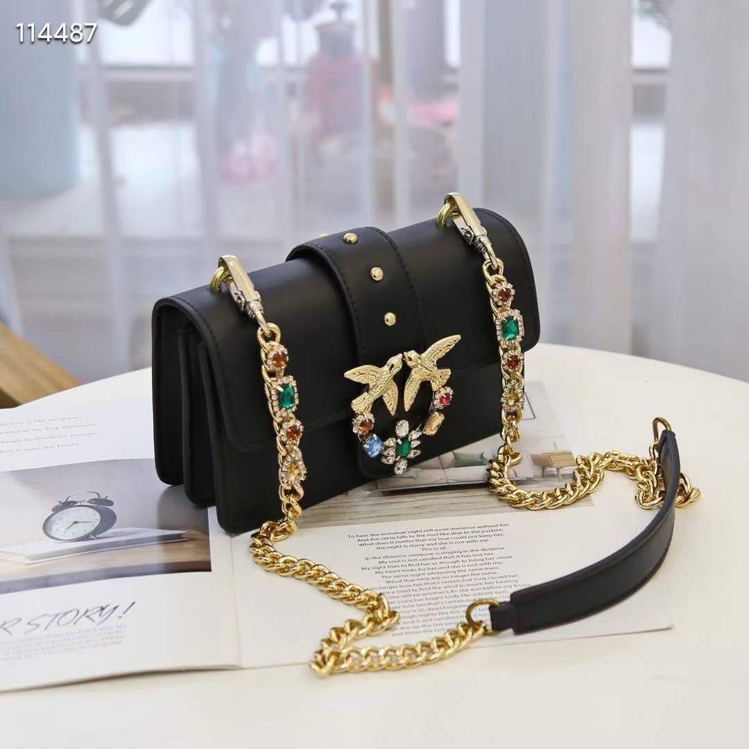 Pinko Love Jewels Bag – Black - Image 3
