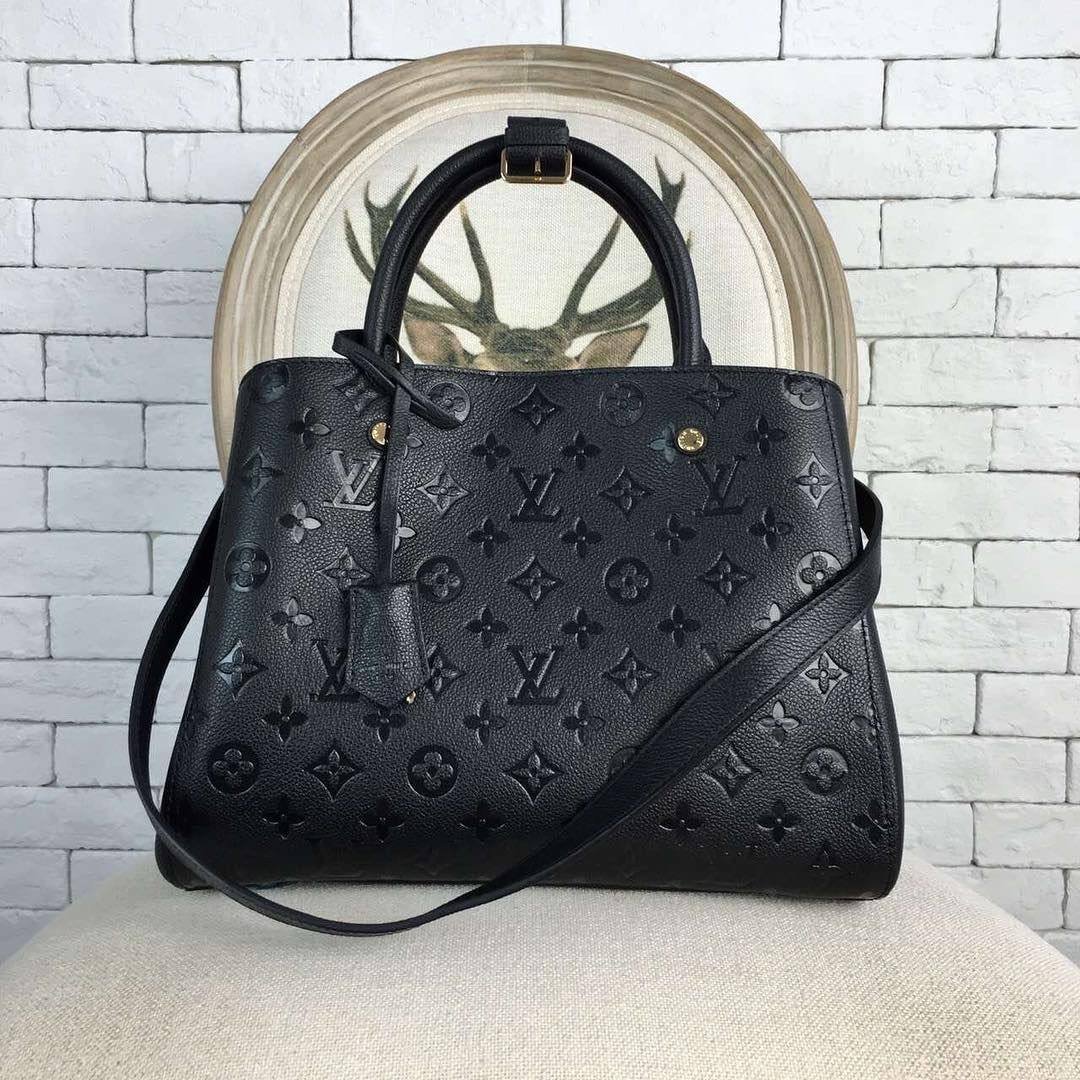Louis Vuitton Montaigne MM – Empreinte Noir